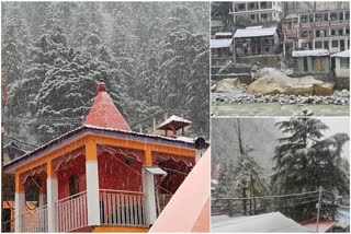 Snowfall in Yamunotri Dham