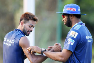 Hardik Pandya, Kieron Pollard