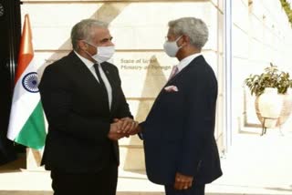 EAM Jaishankar holds bilateral talks with his Israeli counterpart Yair Lapid