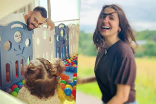 Anushka Sharma shares adorable picture of Virat and Vamika