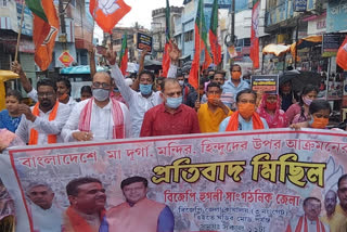 bjp leader raju banerjee slams bengali intellectual over bangladesh violence issue