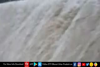 उत्तराखंड के बनबसा बैराज से छोड़ा गया पानी