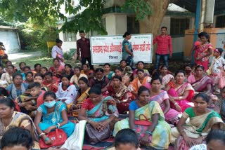 poshan-sakhi-will-protest-for-demand-of-salary