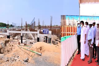 Seawater Desalination  Seawater Desalination Plant  cm visit Nemmeli  Tamil Nadu CM inspect Nemmeli  Tamil Nadu CM inspect Nemmeli Seawater Desalination Plant  tamilnadu cm  stalin  chennai news  chennai latest news  சென்னை செய்திகள்  கடல்நீரை சுத்திகரிக்கும் ஆலை  நெம்மேலி கடல்நீரை சுத்திகரிக்கும் ஆலை  முதலமைச்சர் ஸ்டாலின்  கடல்நீரை சுத்திகரிக்கும் ஆலையில் முதலமைச்சர் ஸ்டாலின் ஆய்வு  நெம்மேலி கடல்நீரை சுத்திகரிக்கும் ஆலையில் முதலமைச்சர் ஸ்டாலின் ஆய்வு