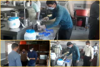 Bilaspur Food Safety Department took samples from restaurants and shops