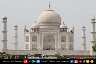 taj mahal full moon show house full in agra