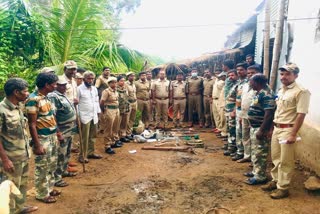 illegal hunting allegation against  village panchayat member