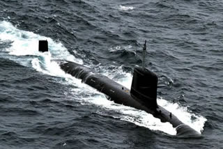 Indian naval submarine