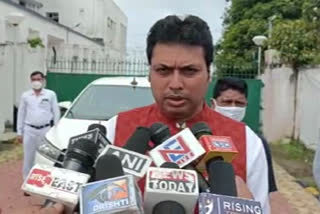 Tripura Chief Minister Biplab Kumar Deb