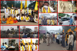 State-wide bandh in Andhra Pradesh against attack on TDP offices