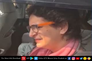 congress-leader-priyanka-gandhi-stopped-going-to-agra-from-lucknow