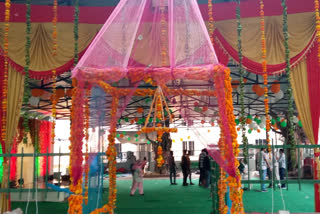 Inauguration of newly built valmiki temple in delhi