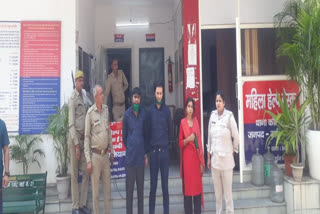 ghaziabad police arrested four accused