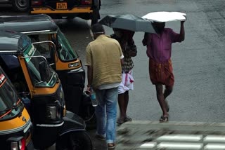 Isolated rain  Idukki Warning  ഇടുക്കിയില്‍ ഒറ്റപ്പെട്ട മഴ  ഓറഞ്ച് അലർട്ട്  Warning of heavy rain  ഒറ്റപ്പെട്ട മഴ