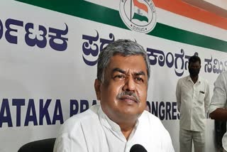 B K Hariprasad outrage against BJP