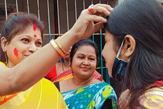 Duare Sindur Khela Initiative by Durgapur TMC