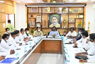 CM meeting with party leaders