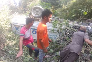 Tehri pickup accident