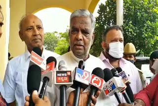 Siddaramaiah should  sent to Afghanistan saya mp srinivas prasad