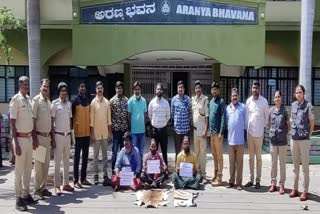 Mysore forest traffic cops arrested andhra based accused