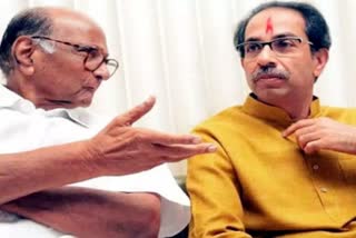 sharad pawar meet cm thackeray in Varsha