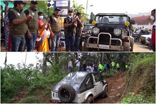 jeep rally in Kodagu