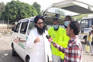 Ababeel, an NGO, distributed food to non-local workers