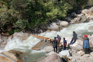 सुंदरढूंगा में नहीं चल पाया रेस्क्यू अभिया