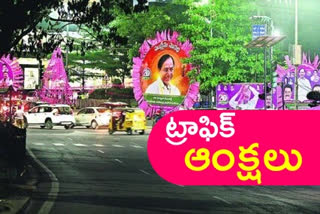 police high security in hyderabad for trs plenary 2021 today