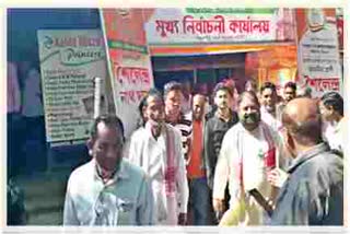 Apurba Kumar Bhattacharya by election campaign in bhabanipur