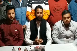 state-president-of-compassionate-union-ajay-kumar-held-a-press-conference-in-mandi