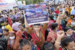 ISKCON leader Charu Chandra Das Brahmachari demanded to Protect Bangladeshi Hindus