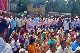 MES activists protested in Belgaum