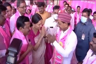 CM KCR Elected as TRS party President for the Ninth time in a ROW