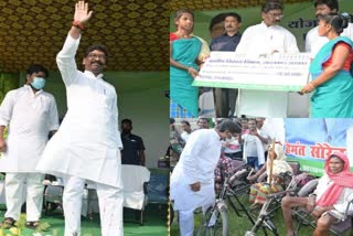 cm-hemant-soren-laid-foundation-stone-of-schemes-worth-crores-in-sahibganj