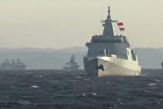 चीन-रूस नौसैनिक अभ्यास