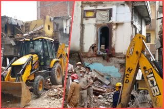 North MCD issued notice to vacate 11 dilapidated building in Malka Ganj Ward