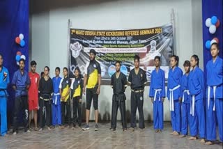 closing ceremony of 3rd WAKO odisha state kickboxing referee seminar 2021