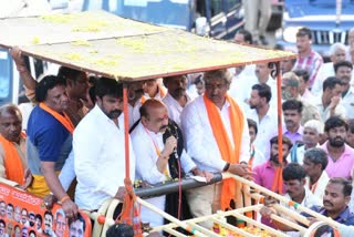 by-election campaign by cm basavaraja bommai at hanagal