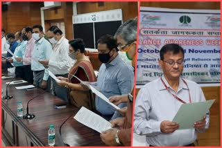 ndmc chairman got all the officers Oath of integrity and honesty