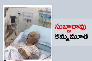 gandhian sn subbarao passes away