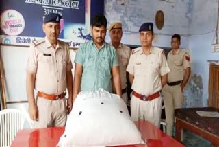 Bhiwani police arrested drug smuggler