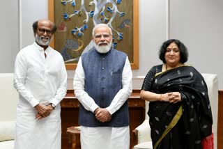 Rajinikanth met PM Narendra Modi