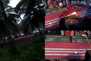 bus overturned in tanur  bus accident in tanur  tanur bus accident  bus accident  താനൂരിൽ ബസ് മറിഞ്ഞു  താനൂരിൽ ബസ് അപകടം  താനൂർ ബല് അപകടം  മലപ്പുറം  മലപ്പുറം ബസ് അപകടം