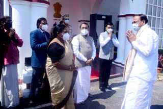 Vice-President Venkaiah Naidu on wednesday in Goa