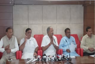 press-conference-of-bjp-leaders-regarding-delay-in-paddy-purchase-in-raipur