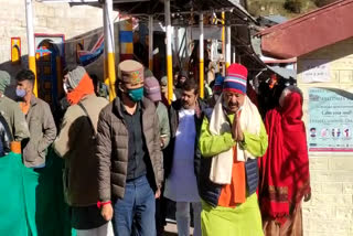 Kailash Vijayvargiya reached Badrinath