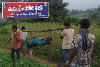 MURDER IN VISHAKA DISTRICT