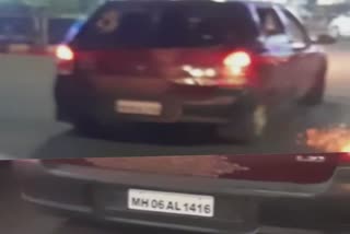 2 Arrested: રાજકોટમાં ચાલુ કારમાંથી ફટાકડા ફોડવાના મામલે ધરપકડ