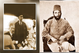 Dr Mukhtar Ahmed Ansari and Hakim Ajmal Khan